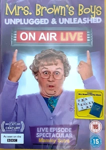 Mrs.Brown's Boys UNPLUGGED & UNLEASHED **NEW SEALED** FREE POST** - Imagen 1 de 3