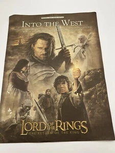 Into The West Lord Of The Rings Original Sheet Music Edition By Annie Lennox - Picture 1 of 11