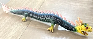 Vintage 1979 Imperial Toys Chinese Dragon Sea Serpent Monster 16" Long - Read - Picture 1 of 12