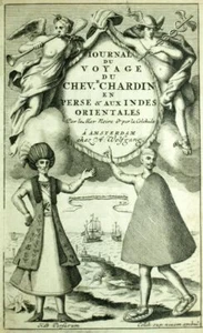 JOURNAL DES VOYAGES EN PERSE ET AUX INDES ORIENTALES, Jean Chardin 1686 - Imagen 1 de 8