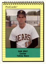 1991 Yakima Bears ProCards #4250 Dan Gray