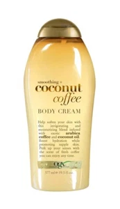 OGX Smoothing + Coconut Coffee Body Cream 19.5 Oz - Picture 1 of 5