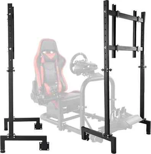 Dardoo Racing Simulator Display Mount Monitor Stand for Round Pipe Stand - Afbeelding 1 van 7