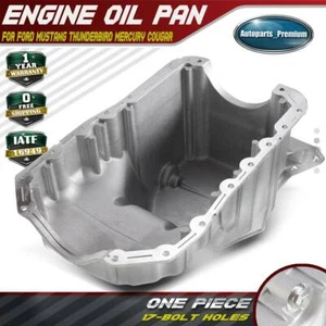 Engine Oil Pan For Ford Mustang 1994-2004 Thunderbird 1990-1997 3.8L V6 GAS - Picture 1 of 8
