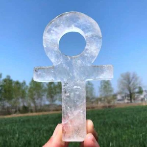 0.3LB Natural clear Quartz Carved Quartz Crystal Specimen Anka XK3597-05-A - Picture 1 of 9