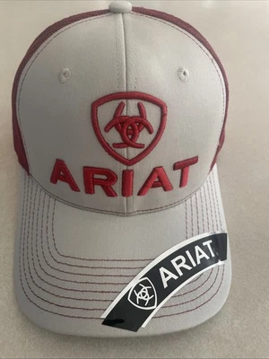 ARIAT男式蓝盾标志棒球帽 — 第 1/4 张图片