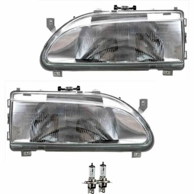 Scheinwerfer Set H4 für Renault 19 II B/C53_ D53_ 853_ L53_ S53_ inkl. Lampen - Bild 1 von 4