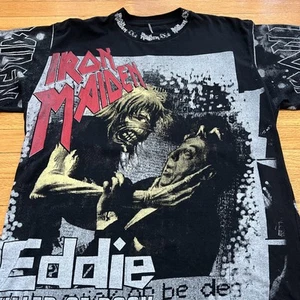 Camisa De Colección Rara Iron Maiden Killer Of Rock XL AOP Bota Mexicana - Imagen 1 de 8
