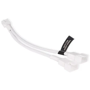Alphacool Y-Splitter 4-Pin auf 2x 4-Pin PWM 15cm - weiß - Afbeelding 1 van 2