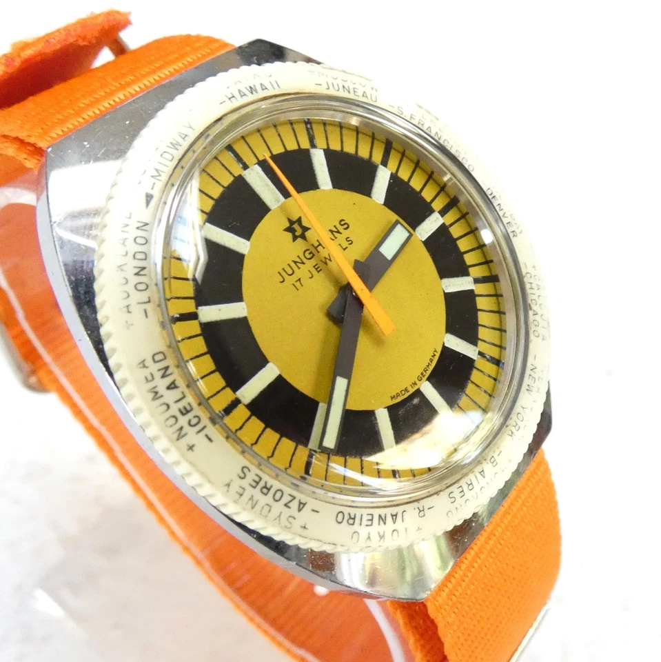 Precioso reloj JUNGHANS Vintage ALEMÁN de los años 70, en muy buen estado Foto 1 de 4