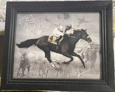 V Fundación Breeders Cup Clásico Ganador de Carrera de Caballos Zenyatta #4 Impresión Arte Foto 1 de 4