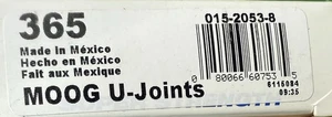 Universal Joint Moog 365 New in Box - Picture 1 of 1