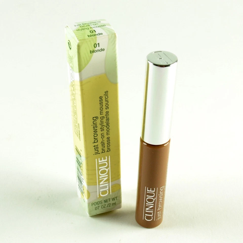 Mousse de peinado Clinique Just Browsing con cepillo 01 RUBIA - talla 0,07 OZ / 2ml Foto 1 de 1