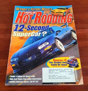 POPULAR HOT RODDING: 12-SECOND SUPERCAR? DETROIT'S FUTURE MUSCLE MAY 1999 - Picture 1 of 5