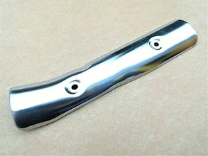 HONDA CB400T HAWK NEW RIGHT HAND MUFFLER PROTECTOR / HEAT SHIELD P/N 18315413010 - Picture 1 of 4