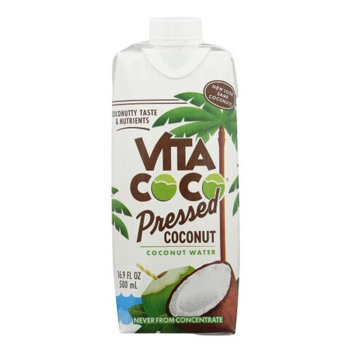 Coconut Water Pressed  Case of 12 X 500 ml By Vita Coco - Image 1 of 1