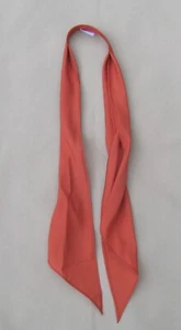 Scarf tie western square dance apache tie rust NEW cowboy tie country rodeo DJ - Picture 1 of 1