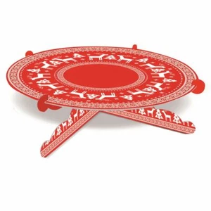 Eddingtons Weihnachtskuchen Ständer Nordisch - Einzel Lagen Karte Gebäck - 32cm - Bild 1 von 1