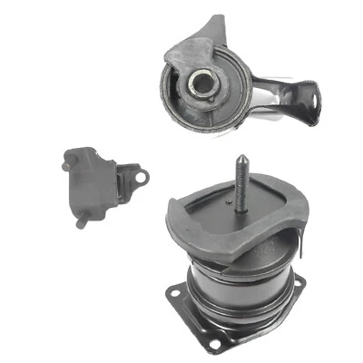 Juego de 3 montaje de motor y transmisión para Honda Accord 1998-2002 3,0 L 6552 4507 6579 Foto 1 de 4