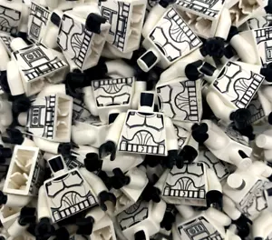 LEGO Star Wars Clone Trooper Minifigure Torso Lot Phase 1 Clone Wars NEW - Picture 1 of 1