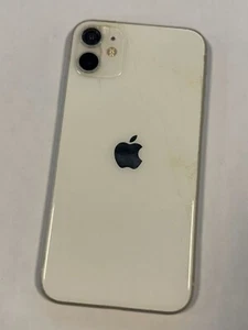 USED Grade C iPhone 11 | 64GB | White | Cracked I LCD Touch I Camera I Face ID - Picture 1 of 4