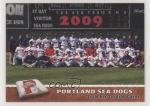 2009 Grandstand Portland Sea Dogs Portland Sea Dogs Team Checklist #POSD