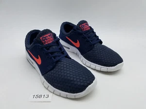 Nike SB Stefan Janoski Max Men's Size 8 Skate Shoes Obsidian Hot Lava - Picture 1 of 12