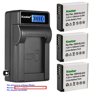Kastar Battery LCD Wall Charger for Leica BP-DC15 & Leica D-Lux Type 109 Camera - Picture 1 of 11