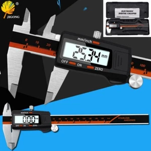 Stainless Steel High Precision Digital Display Caliper 150mm mm/Inch/Fraction - Picture 1 of 7