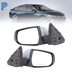 Fit For 16-21 Chevrolet Malibu Left+Right Side Outside Mirror W/Turn Signal 7pin - Picture 1 of 18