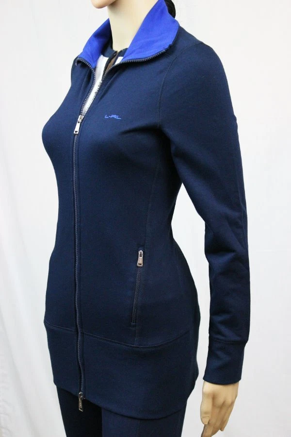 Ralph Lauren Active~Chaqueta Azul Cremallera Completa ~NUEVA CON ETIQUETAS~ Foto 1 de 1