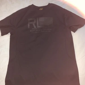 Ralph Lauren RLX Offshore Racing Series Sailing Black Tee T-Shirt Kids 18-20 - Picture 1 of 4