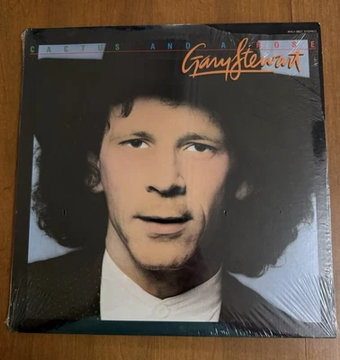 SEALED Gary Stewart Cactus & A Rose 1980 1st Press Gold Stamp Promo Honky Tonk - Image 1 of 4