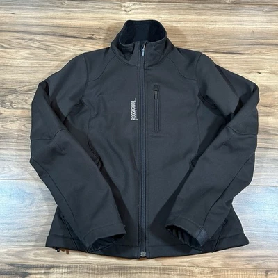 Rossignol Mujer Pequeña |Negro| Chaqueta Suave A Prueba de Viento Cremallera Completa Foto 1 de 4