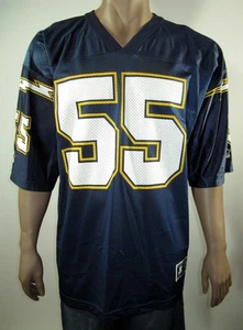 Junior Seau San Diego Chargers Starter Jersey 52 XL NWT RARE NFL #55 Vtg 90s - Picture 1 of 5