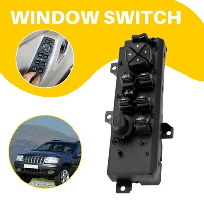 Power Window Switch For 1999 2000 2001 02 03-2004 Jeep Grand Cherokee Driver EXF - Image 1 of 4