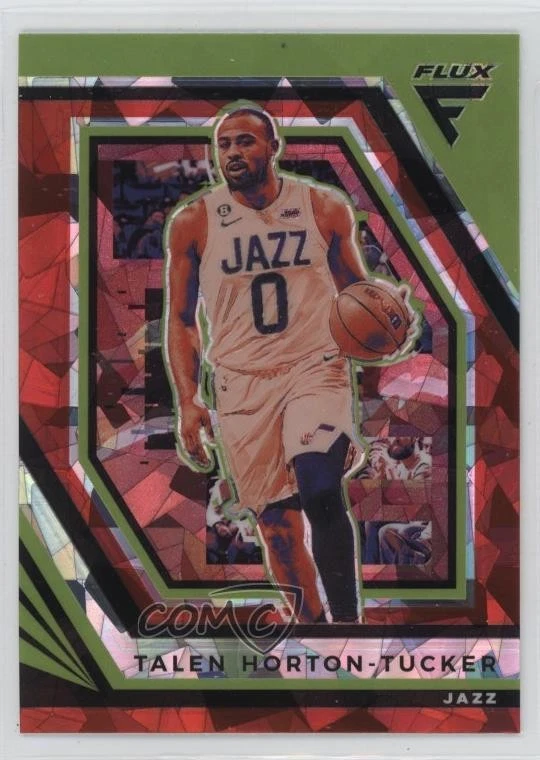 2022-23 Panini Flux Red Cracked Ice Prizm Talen Horton-Tucker #132 - Image 1 of 3