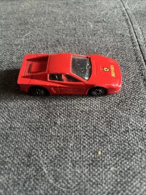 Hot Wheels Ferrari Rojo Malasia 1985 Suelto Testarossa Suelto Foto 1 de 4