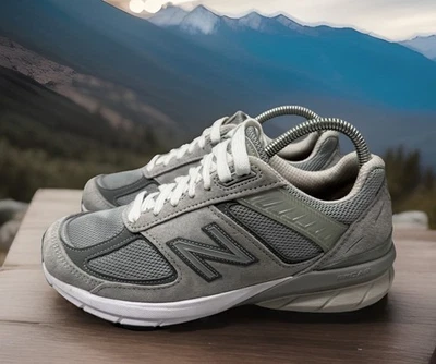 Zapatilla New Balance W990GL5 Mujer Hecha en EE. UU. Gris Castlerock Talla 7.5 Foto 1 de 4