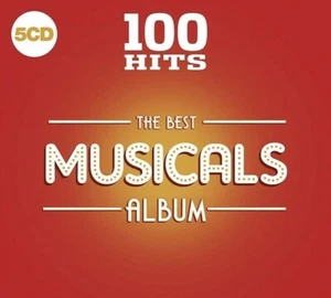 100 Hits: The Best Musicals Album CD (2019) NEW AND SEALED 5 Disc Box Set - Picture 1 of 2