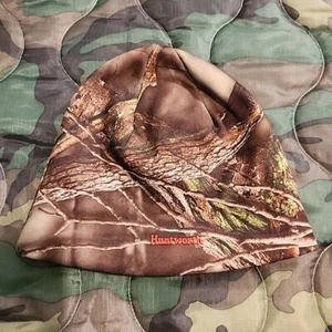 Huntworth Youth Reversible Camo Orange Beanie  - Picture 1 of 6