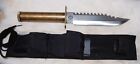 Vintage Fixed Blade Saw-Back Survival Knife - United UC219 Taiwan