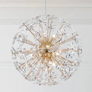 Lighting Dandelion Crystal Chandeliers, Modern Design, Firework Pendant Light Fi - Picture 1 of 9