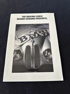 1992 BMW History Brochure Isetta Dixi 503 507 3.0 CSL /5 M1 850i Rare Catalog - Picture 1 of 14