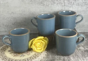 Set of Four (4) MADERA SPRUCE by Noritake Coffee Tea MUGS #8475 MINT - Picture 1 of 3