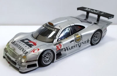 MAISTO USATO 1:18 AUTO DIE CAST MERCEDES CLK-GTR  WARSTEINER  MERCEDES 1 - Immagine 1 di 4