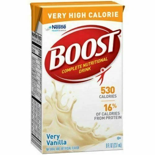 Boost Complete Nutritional Drink Ready to Drink Vanilla Flavor 8oz - (0043900182155)