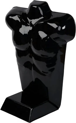 Формованная мужская рубашка T-образная столешница подходит для мужского манекена S-L черная - Изображение 1 из 4