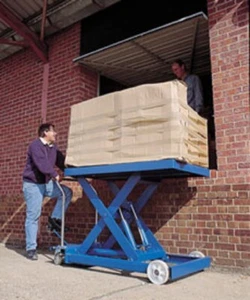 MOBILE HEBEBÜHNE LADELIFT ,SCHERENHUBTISCH HUBTISCH HUBLIFT HEBELIFT LIFT - Bild 1 von 7