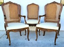 HENREDON French Provincial Cane Back Dining Chairs Model 2377 - Set of 5